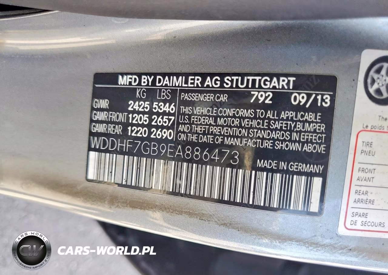 2014 Mercedes-Benz E 63 Amg-S VIN:WDDHF7GB9EA886473 - 12