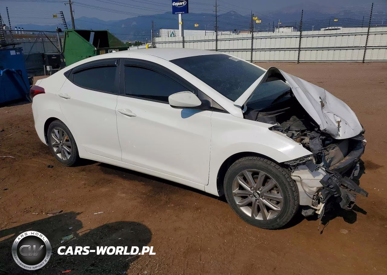 2014 Hyundai Elantra Se VIN:5NPDH4AE0EH479963 - 4