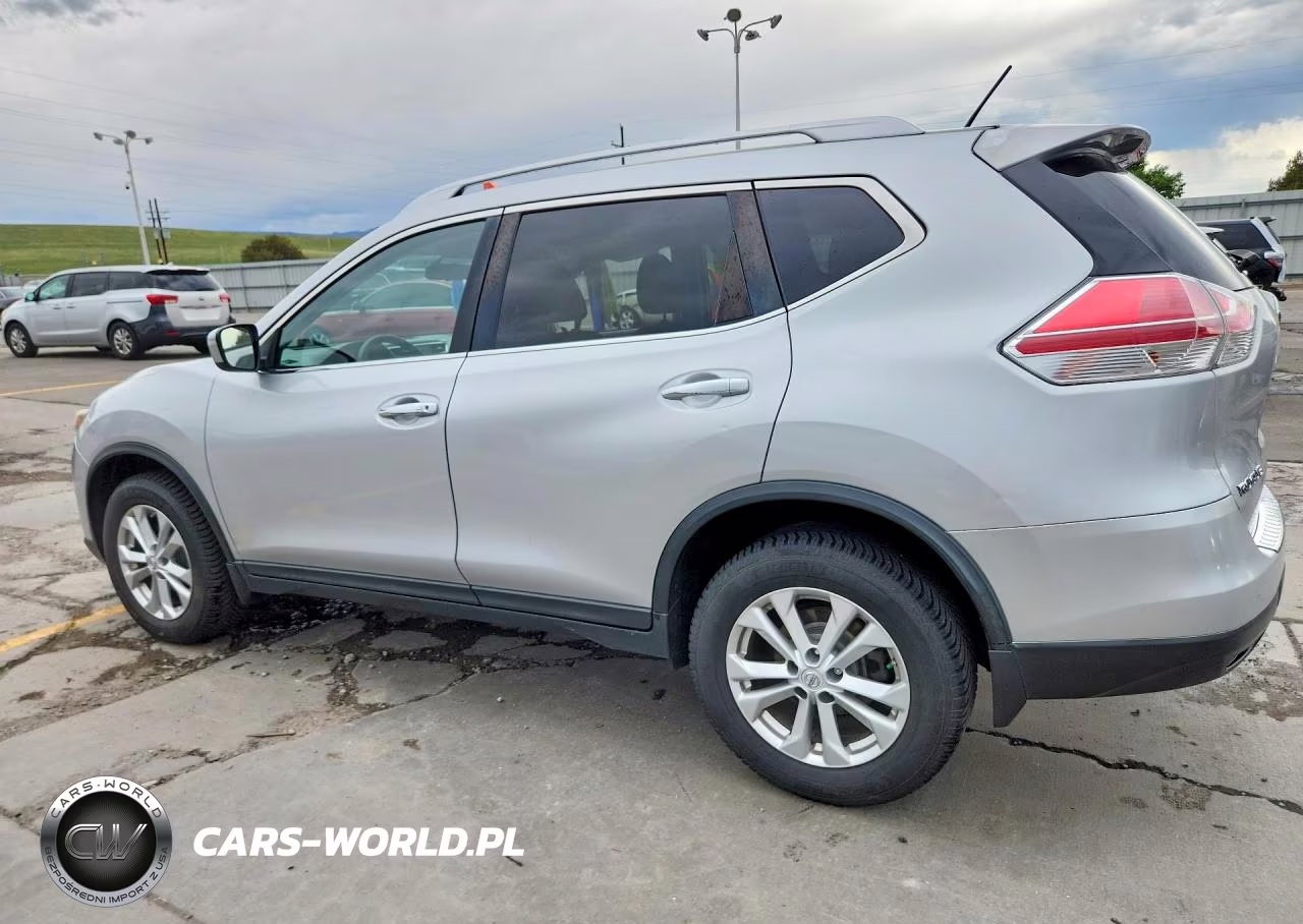 2015 Nissan Rogue Sv VIN:KNMAT2MV9FP555428 - 2
