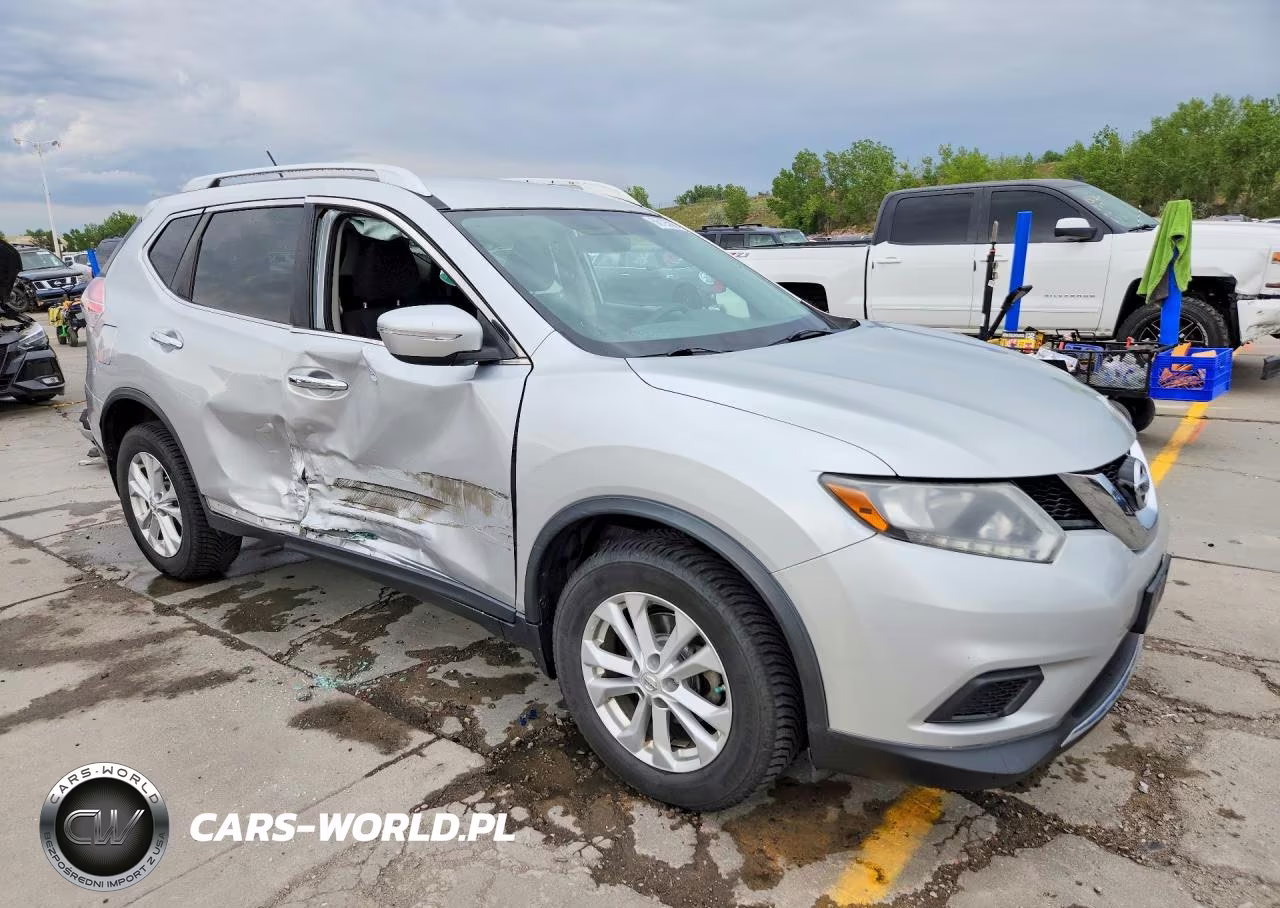 2015 Nissan Rogue Sv VIN:KNMAT2MV9FP555428 - 4