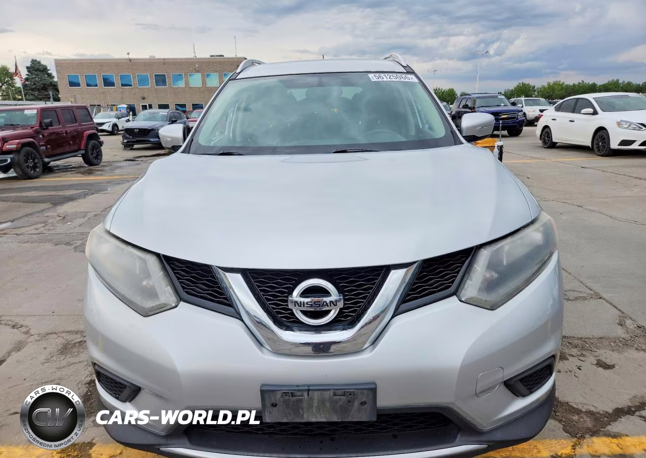 2015 Nissan Rogue Sv VIN:KNMAT2MV9FP555428 - 5