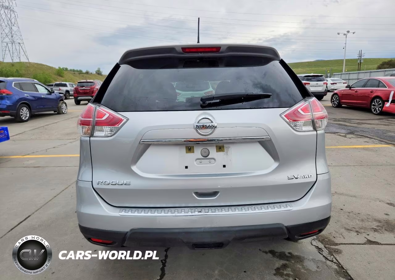 2015 Nissan Rogue Sv VIN:KNMAT2MV9FP555428 - 6
