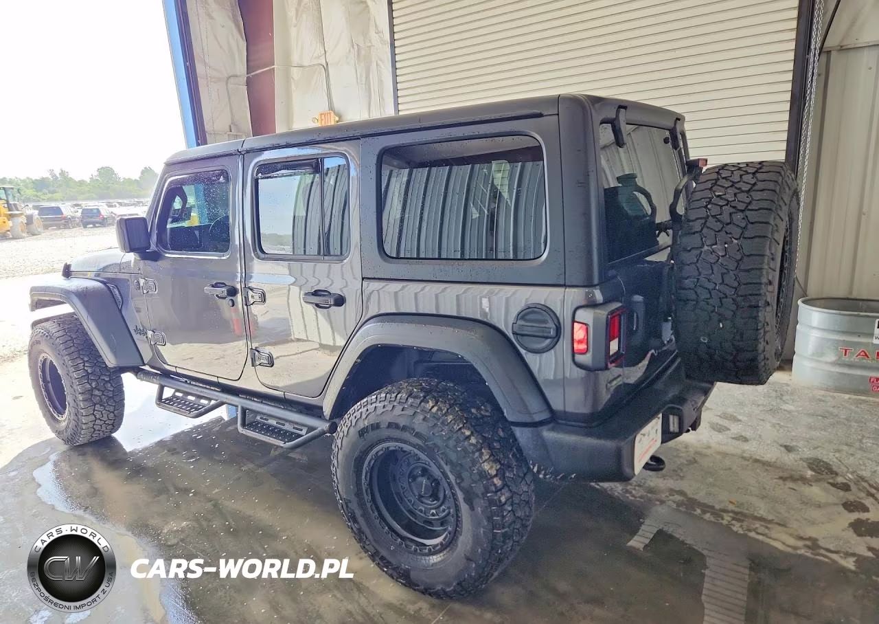 2022 Jeep Wrangler Unlimited Sport VIN:1C4HJXDM7NW240818 - 2