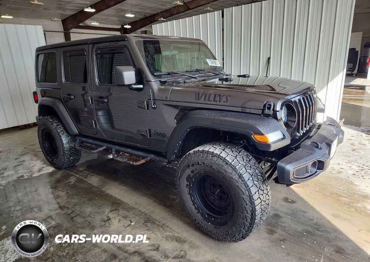 2022 Jeep Wrangler Unlimited Sport VIN:1C4HJXDM7NW240818 - 4