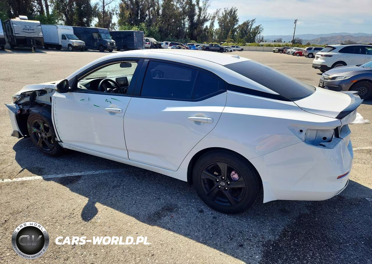 2025 Nissan Sentra Sv VIN:3N1AB8CV7SY324076 - 2