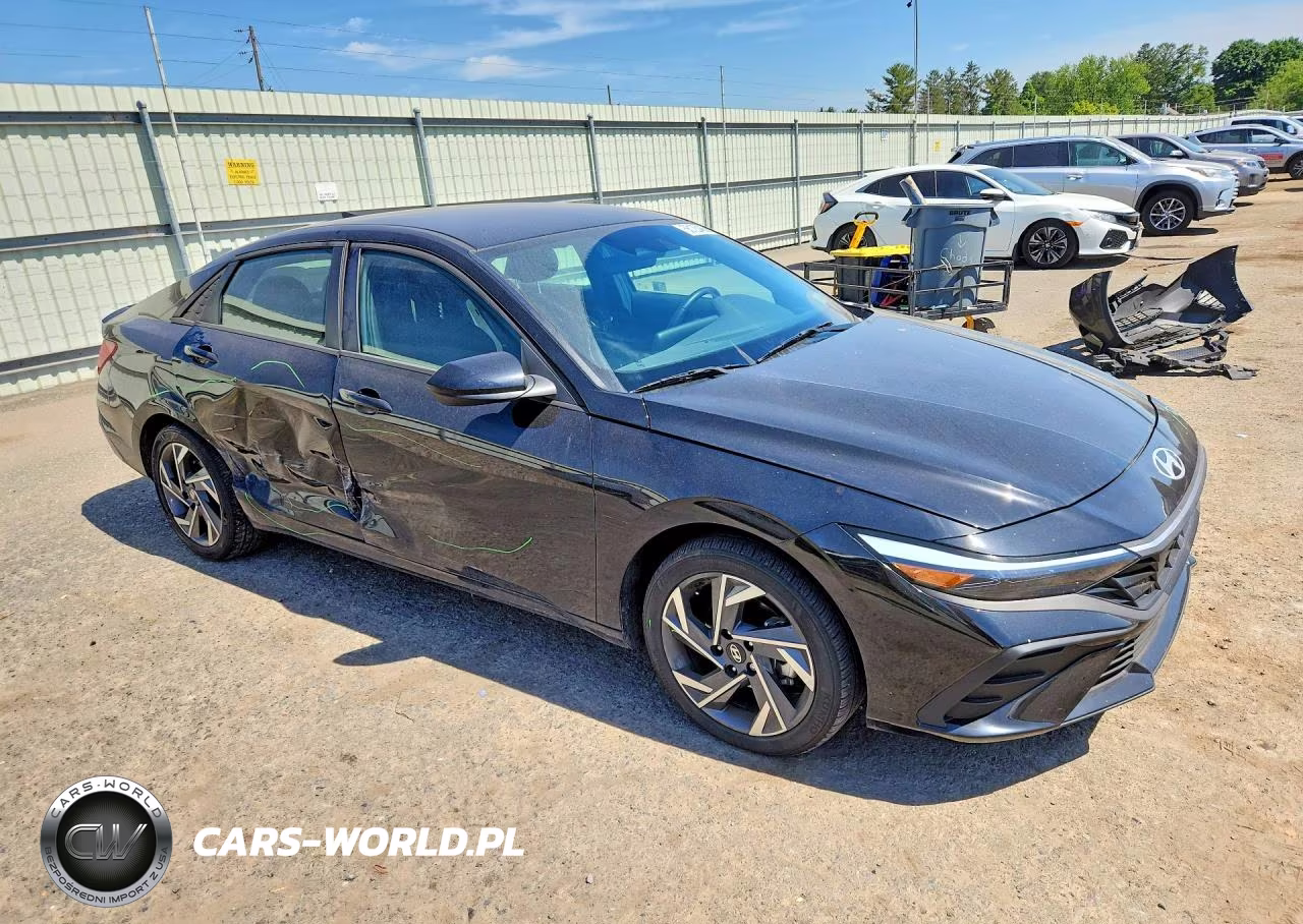 2025 Hyundai Elantra Sel Sport VIN:KMHLM4DG6SU906192 - 4
