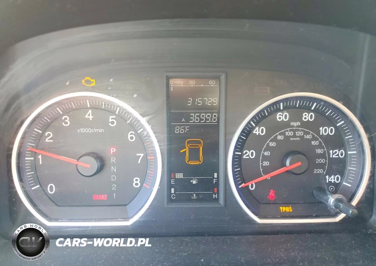 2007 Honda Cr-V Ex VIN:5J6RE48517L009633 - 9