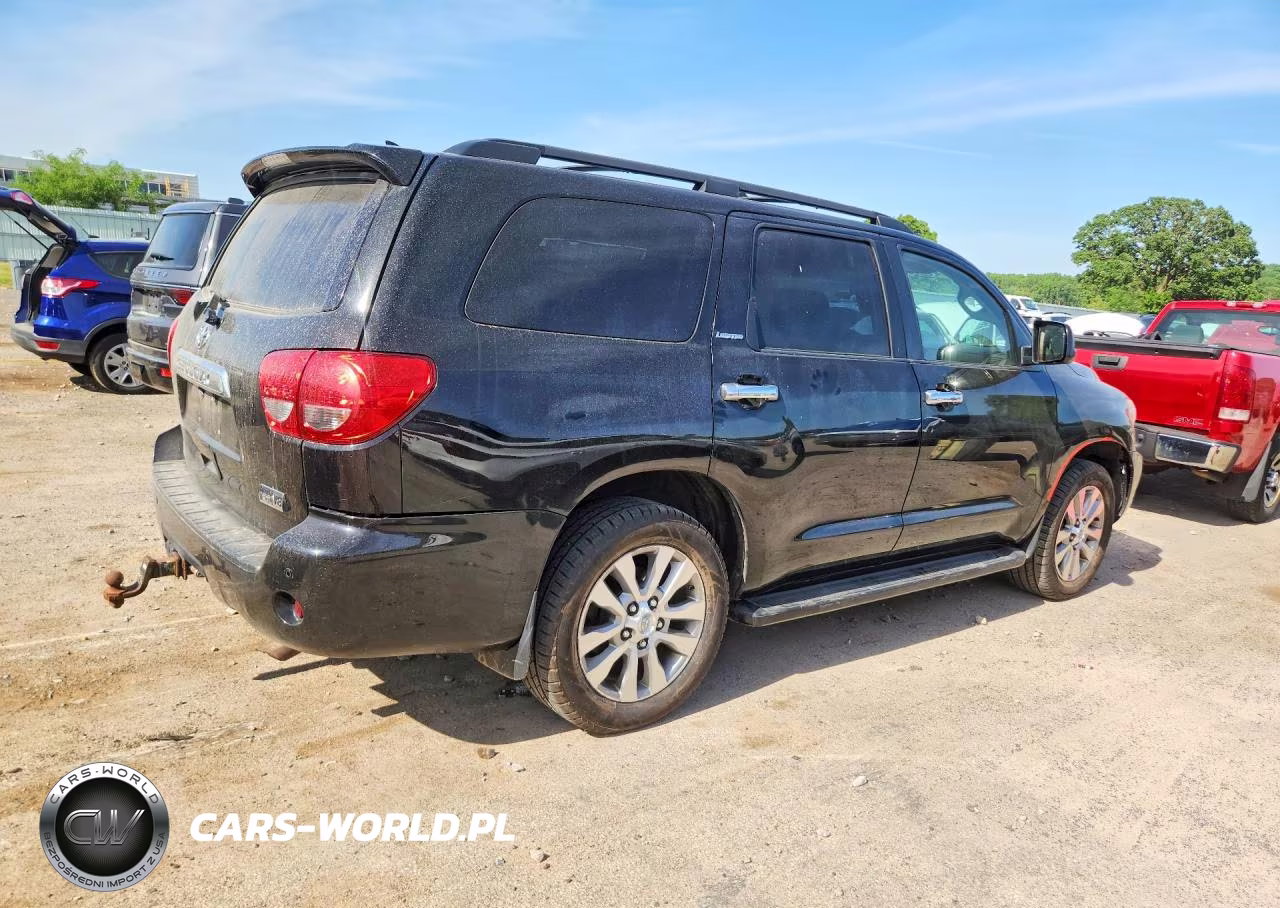 2011 Toyota Sequoia Limited VIN:5TDJY5G12BS045644 - 3