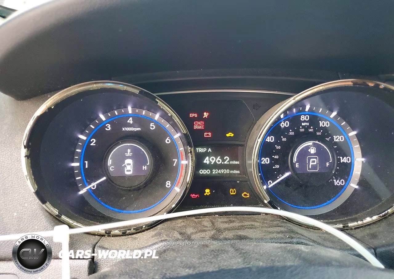 2013 Hyundai Sonata Se 2.0T VIN:5NPEC4AB0DH644191 - 9