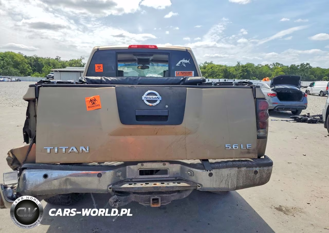 2005 Nissan Titan Xe VIN:1N6BA07A65N536463 - 6