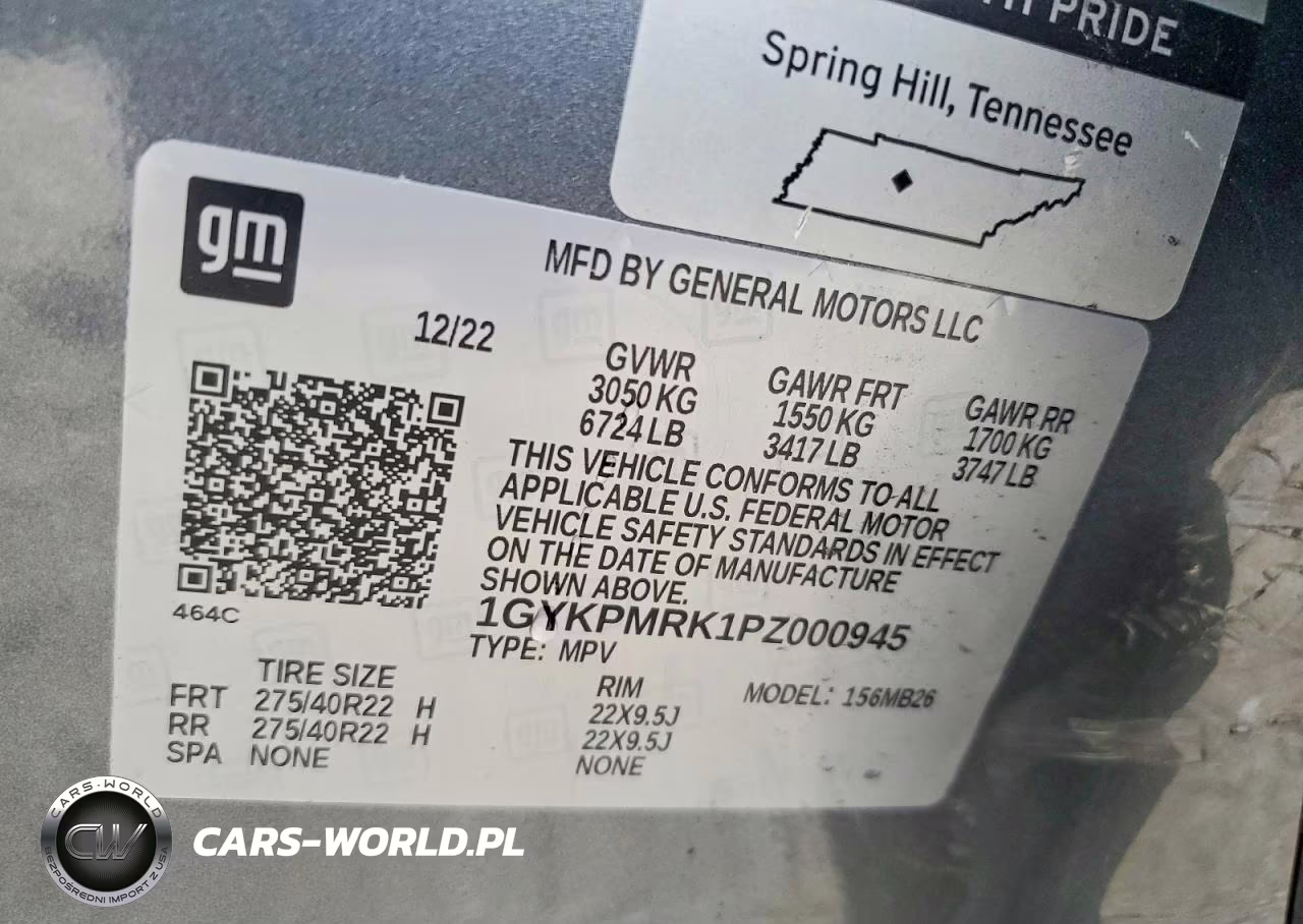 2023 Cadillac Lyriq Luxury VIN:1GYKPMRK1PZ000945 - 12