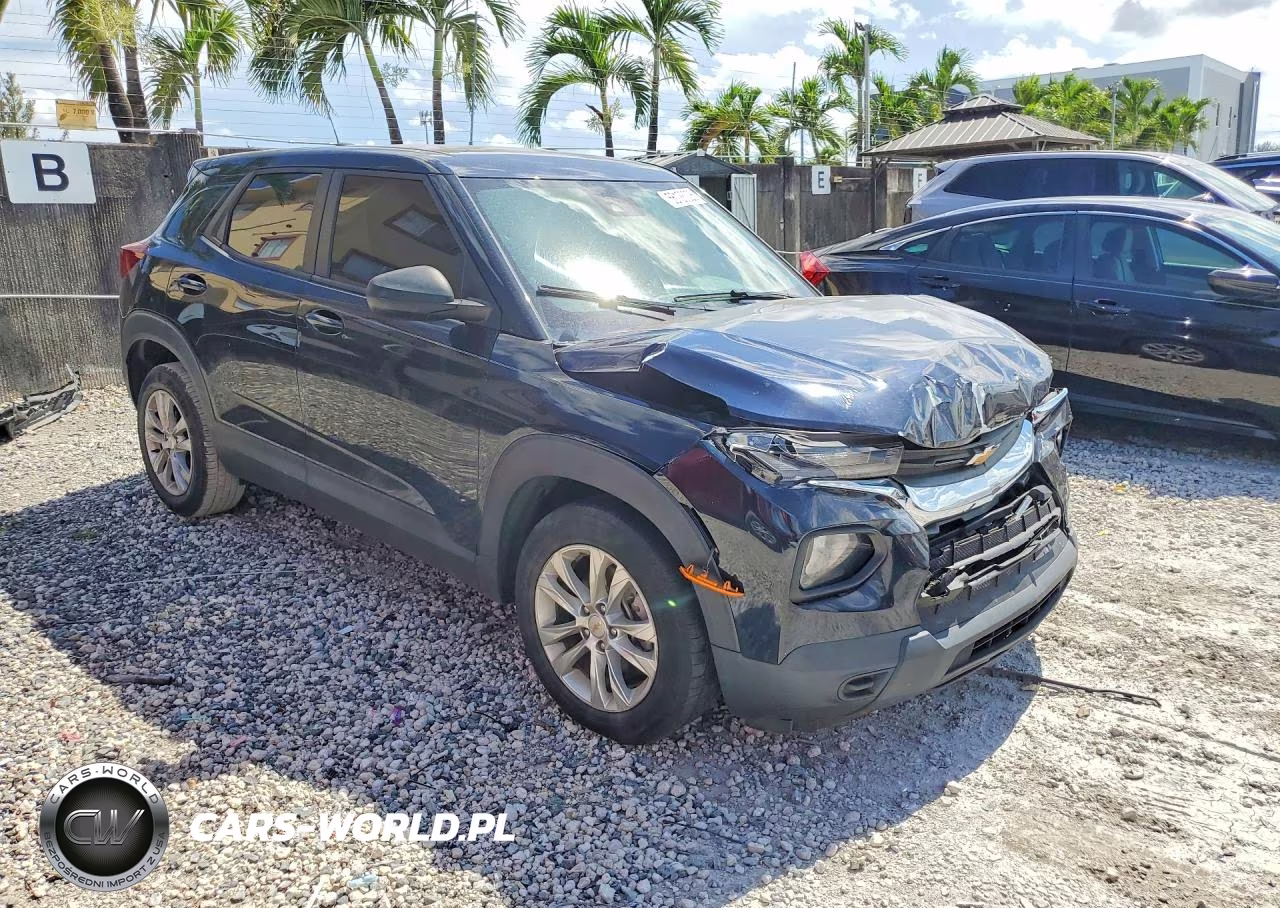 2021 Chevrolet Trailblazer Ls VIN:KL79MMS24MB109070 - 4