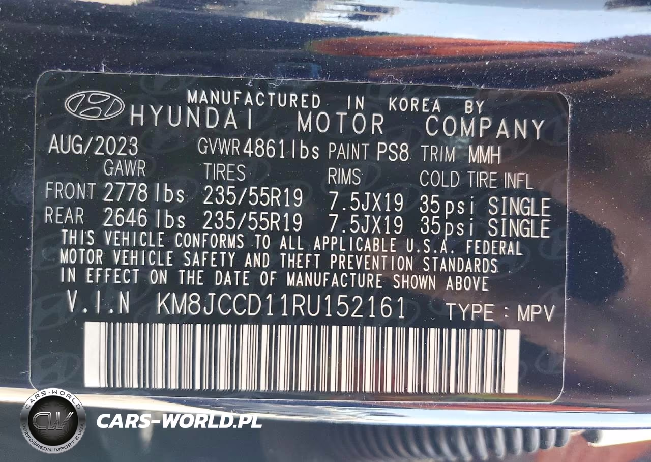 2024 Hyundai Tucson Sel Convenience VIN:KM8JCCD11RU152161 - 13