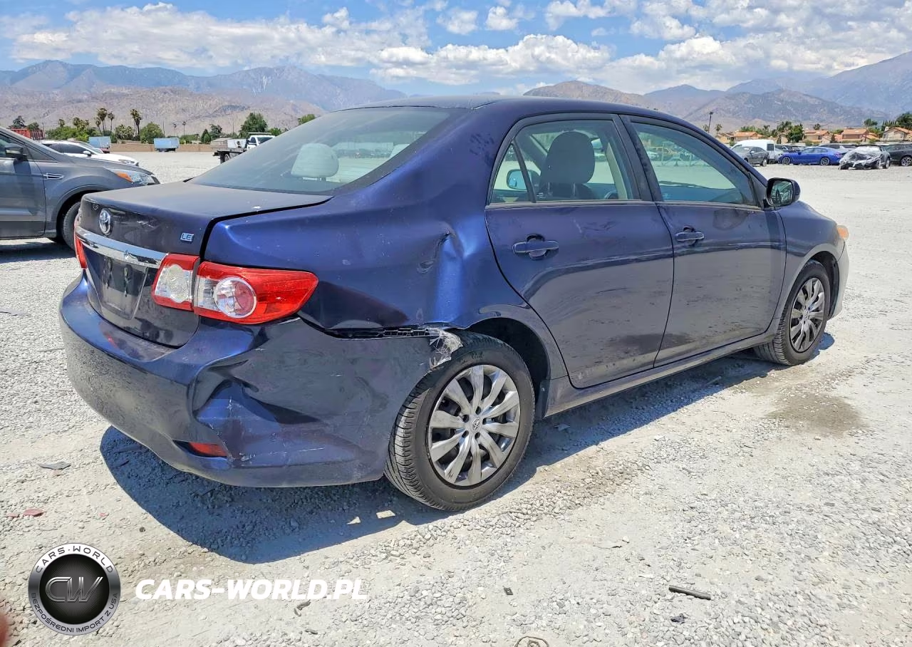 2012 Toyota Corolla Le VIN:2T1BU4EE9CC766618 - 3