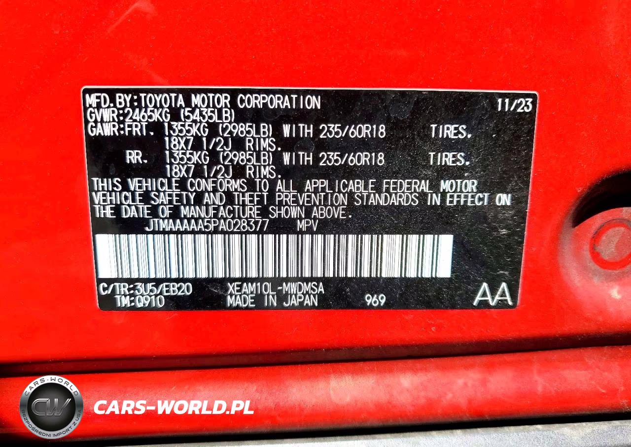 2023 Toyota Bz4X Xle VIN:JTMAAAAA5PA028377 - 14