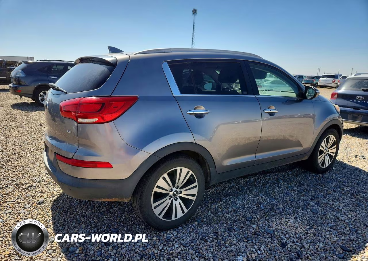 2014 Kia Sportage Ex VIN:KNDPC3ACXE7586169 - 3