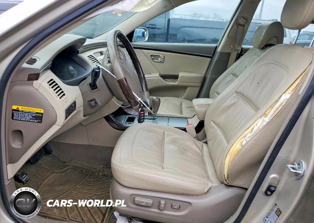 2009 Hyundai Azera Se VIN:KMHFC46FX9A343261 - 7