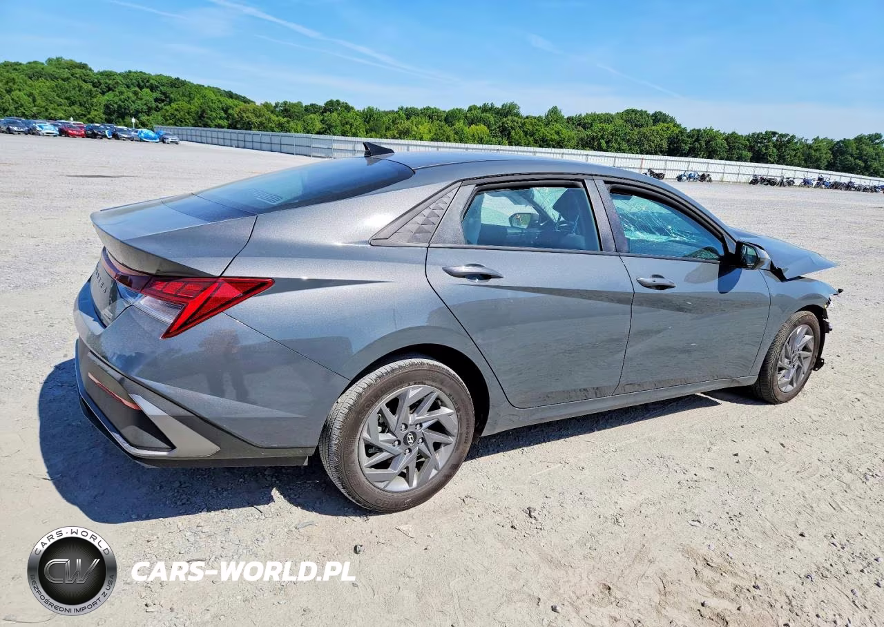 2026 Hyundai Elantra Hybrid Blue VIN:KMHLM4DJXTU187316 - 3