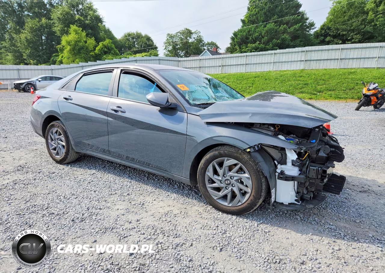 2026 Hyundai Elantra Hybrid Blue VIN:KMHLM4DJXTU187316 - 4
