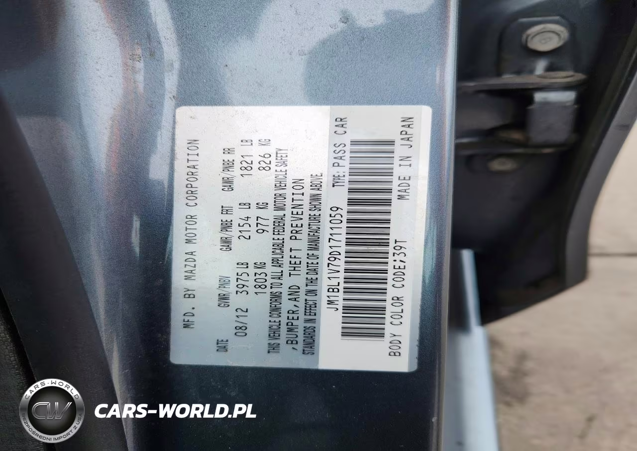 2013 Mazda 3 I VIN:JM1BL1V79D1711059 - 12