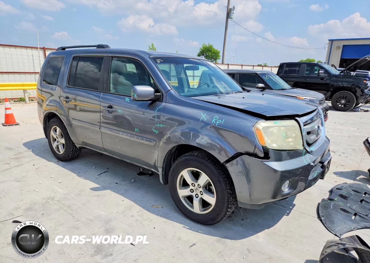 2009 Honda Pilot Ex VIN:5FNYF38459B019054 - 4