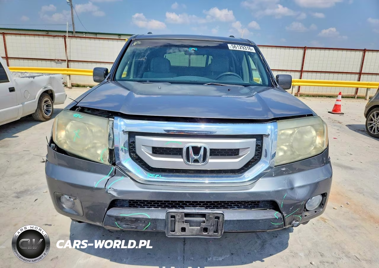 2009 Honda Pilot Ex VIN:5FNYF38459B019054 - 5