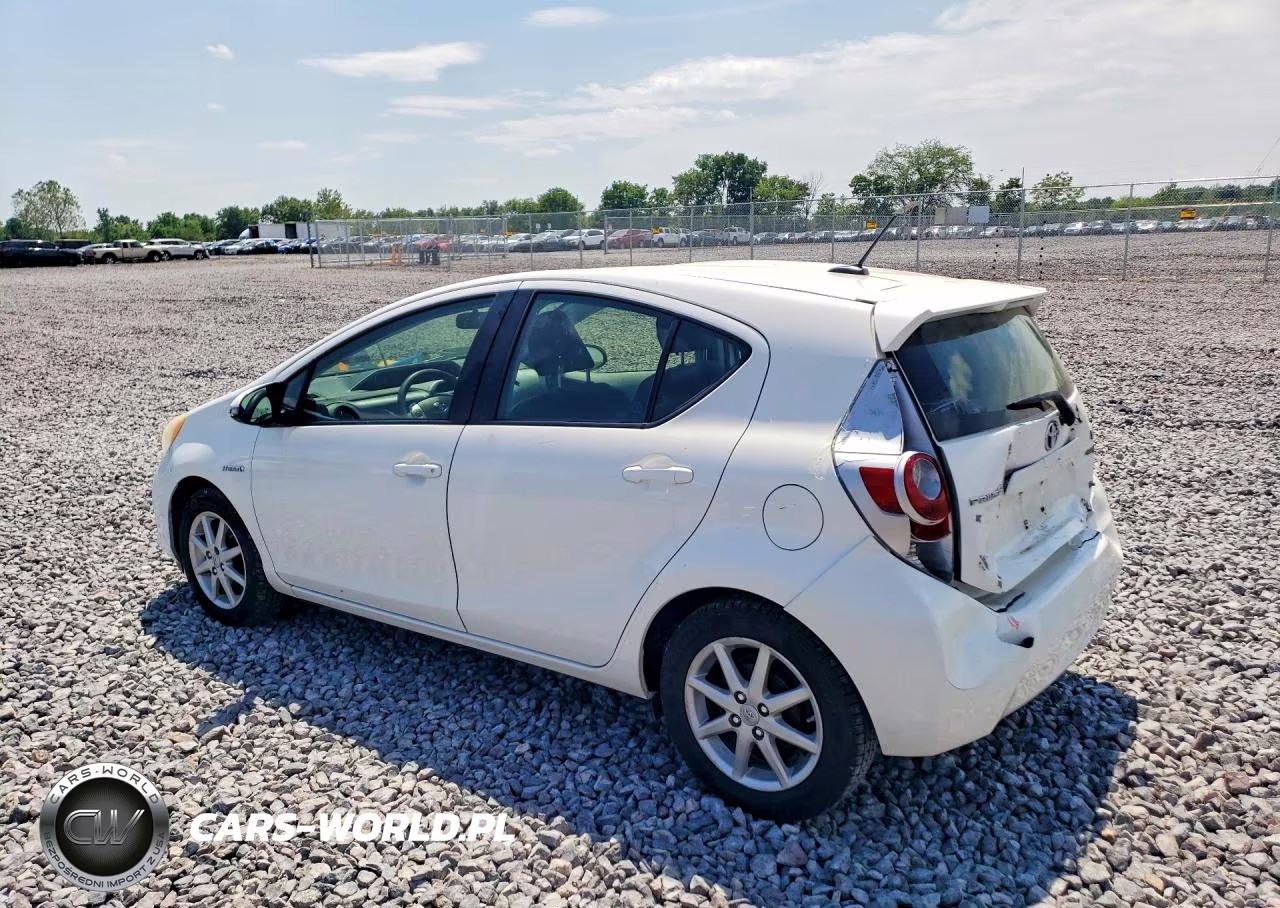 2012 TOYOTA PRIUS C THREE VIN:JTDKDTB30C1520414 - 2