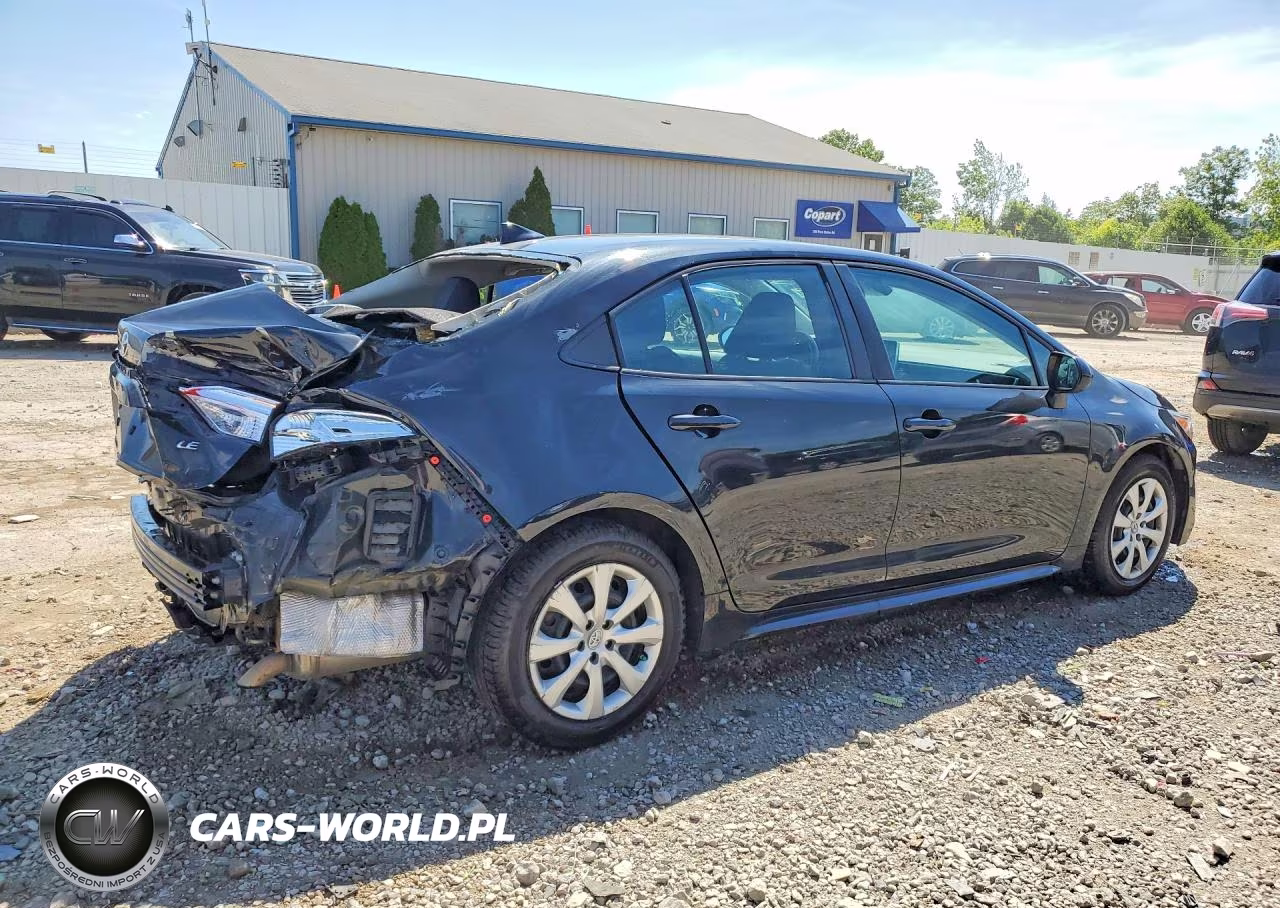 2020 Toyota Corolla Le VIN:5YFEPRAE6LP104891 - 3