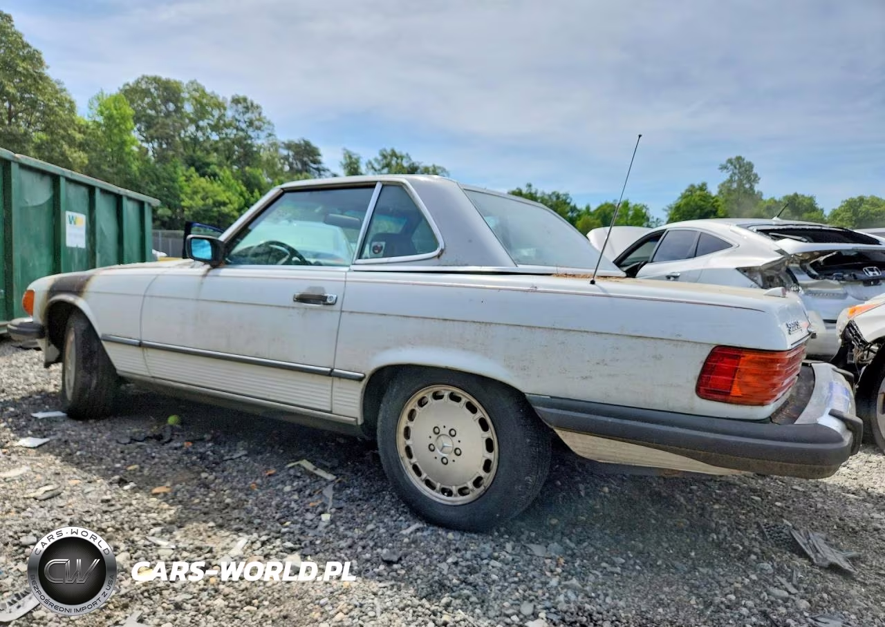 1988 Mercedes-Benz 560 Sl VIN:WDBBA48D5JA079972 - 2