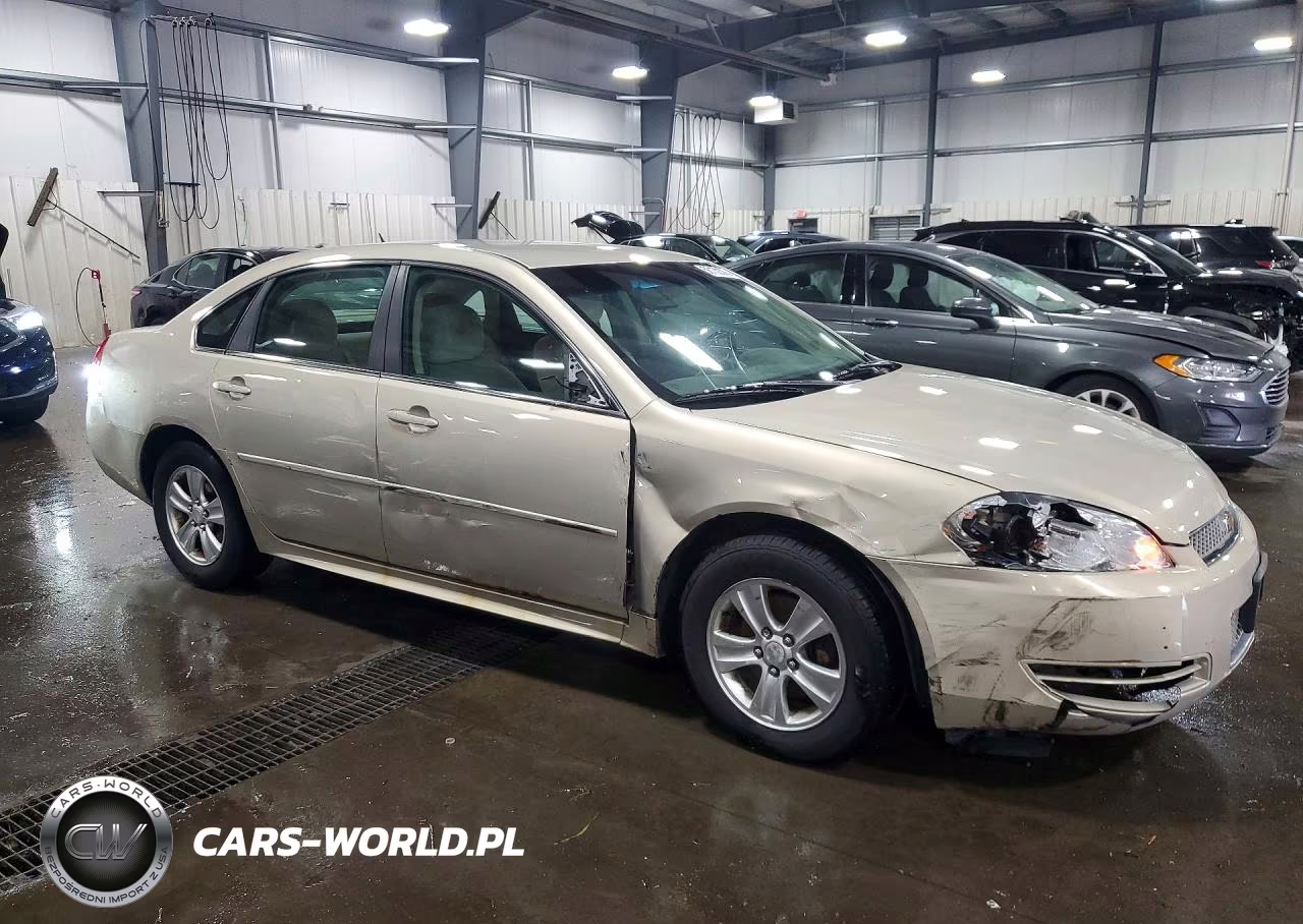 2012 Chevrolet Impala Ls VIN:2G1WA5E34C1195108 - 4