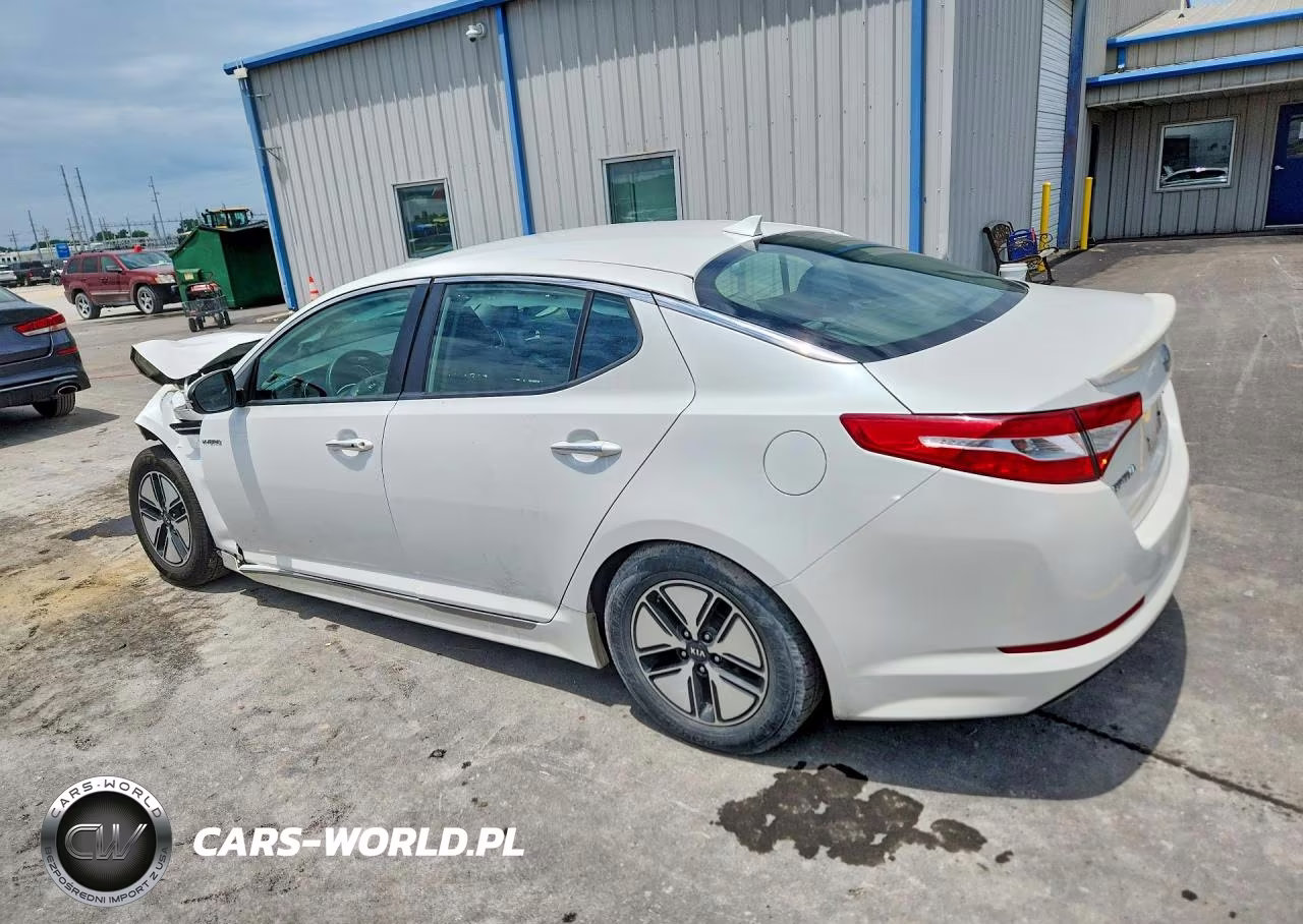 2013 Kia Optima Hybrid VIN:KNAGM4AD9D5044841 - 2