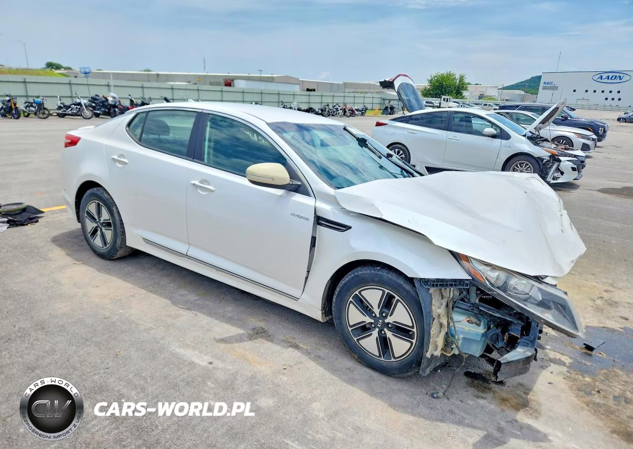2013 Kia Optima Hybrid VIN:KNAGM4AD9D5044841 - 4