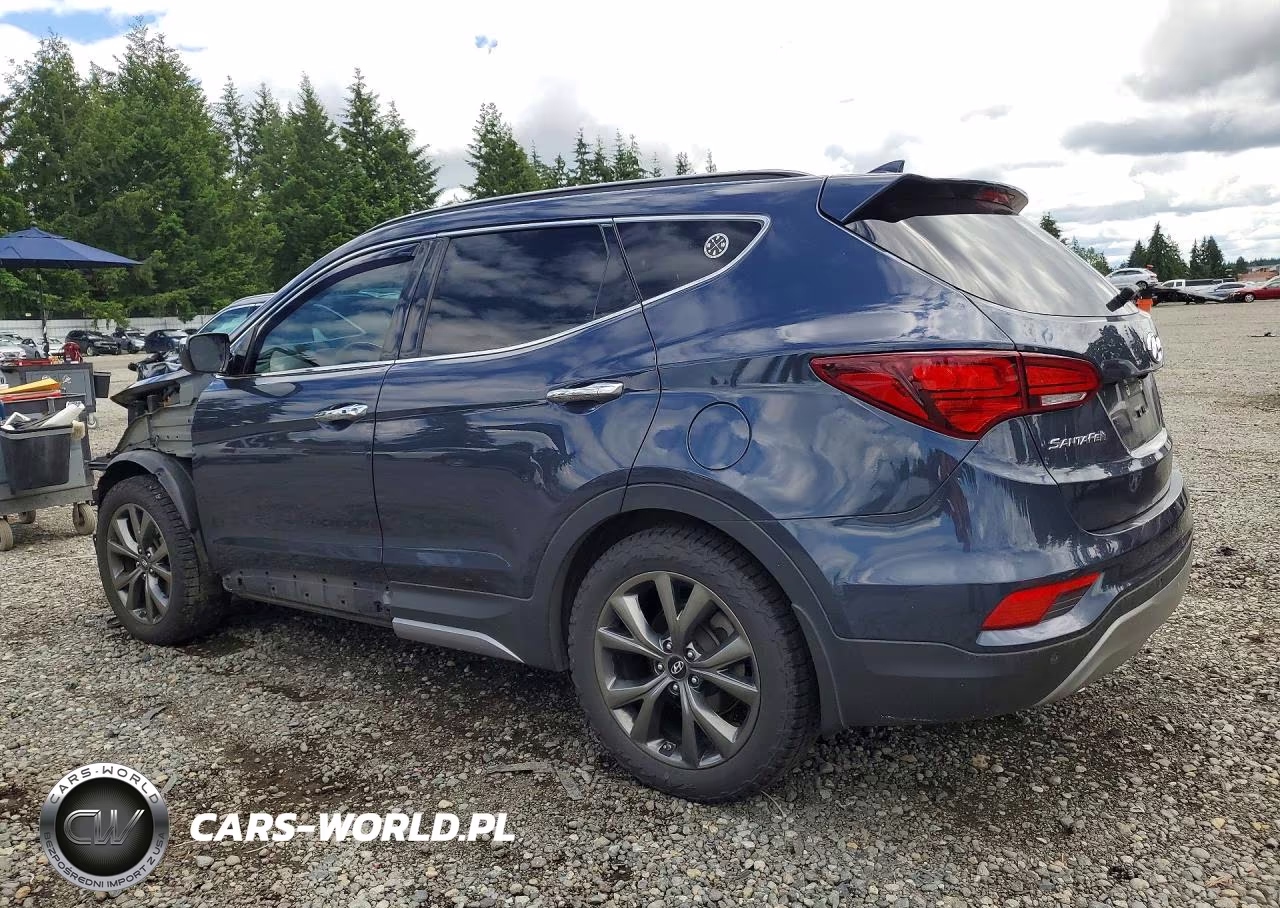 2017 Hyundai Santa Fe Sport 2.0T Ultimate VIN:5XYZWDLA1HG498801 - 2
