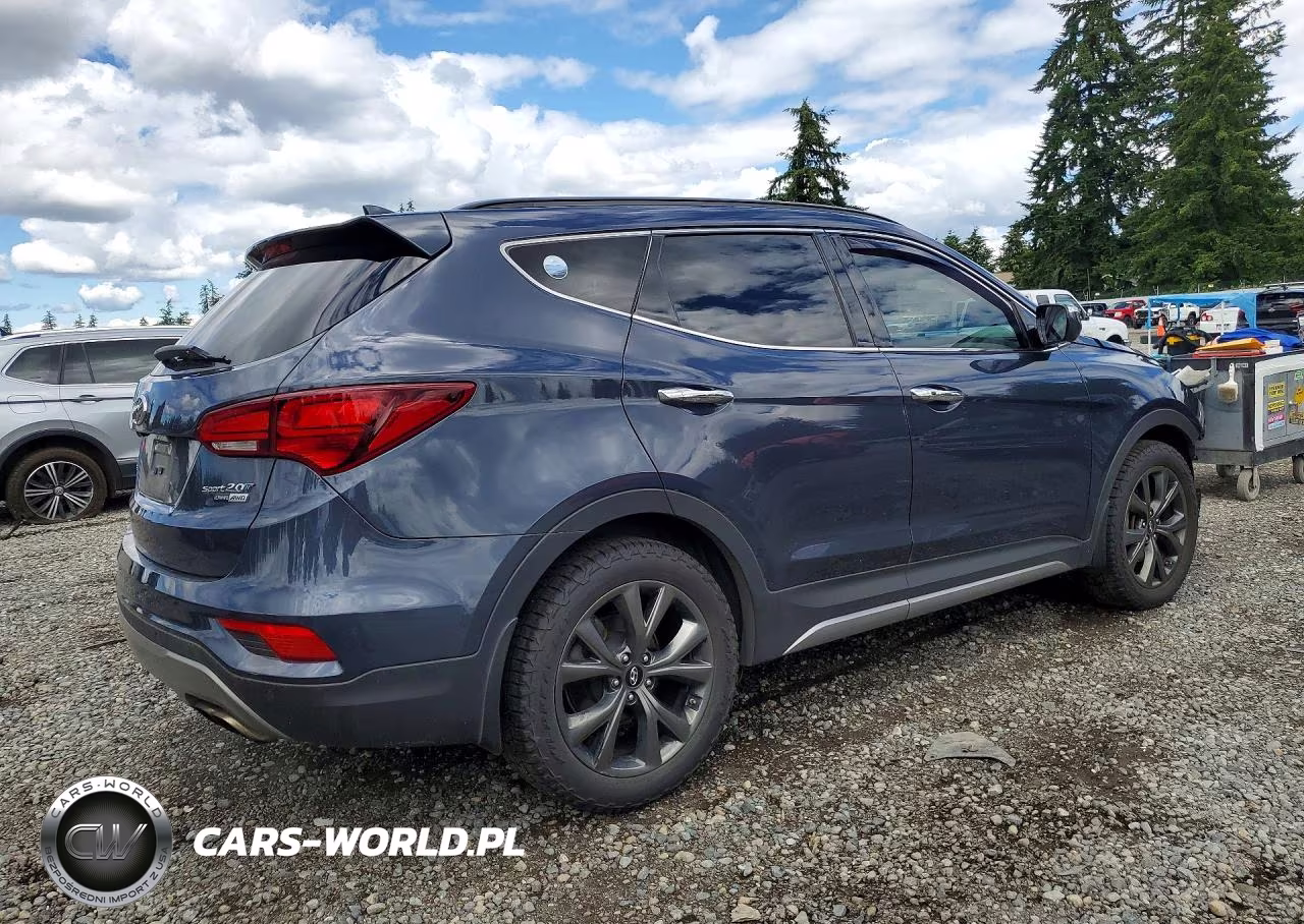 2017 Hyundai Santa Fe Sport 2.0T Ultimate VIN:5XYZWDLA1HG498801 - 3