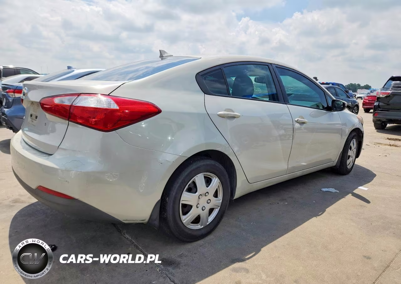 2014 Kia Forte Lx VIN:KNAFK4A65E5147968 - 3