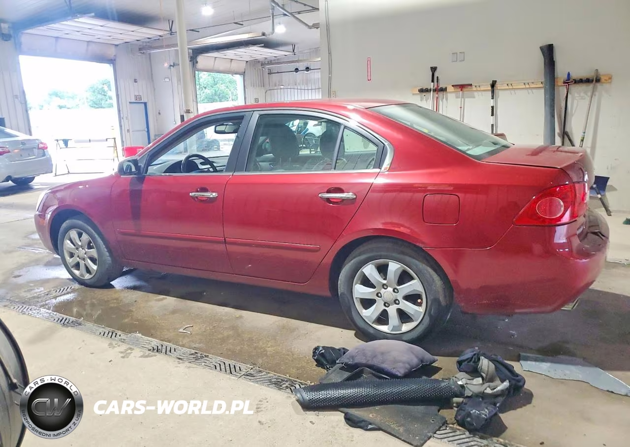 2007 Kia Optima Lx VIN:KNAGE124175157889 - 2