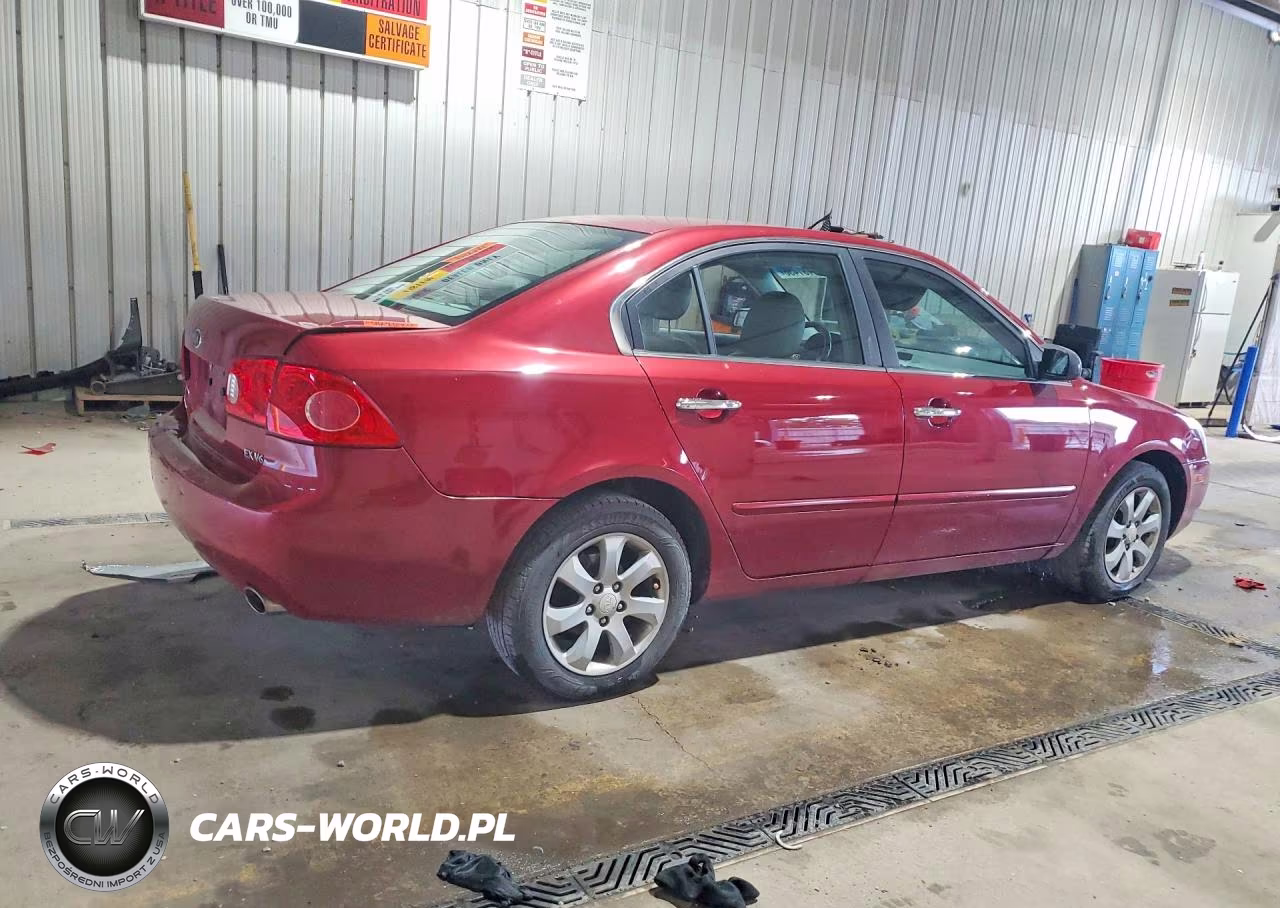 2007 Kia Optima Lx VIN:KNAGE124175157889 - 3