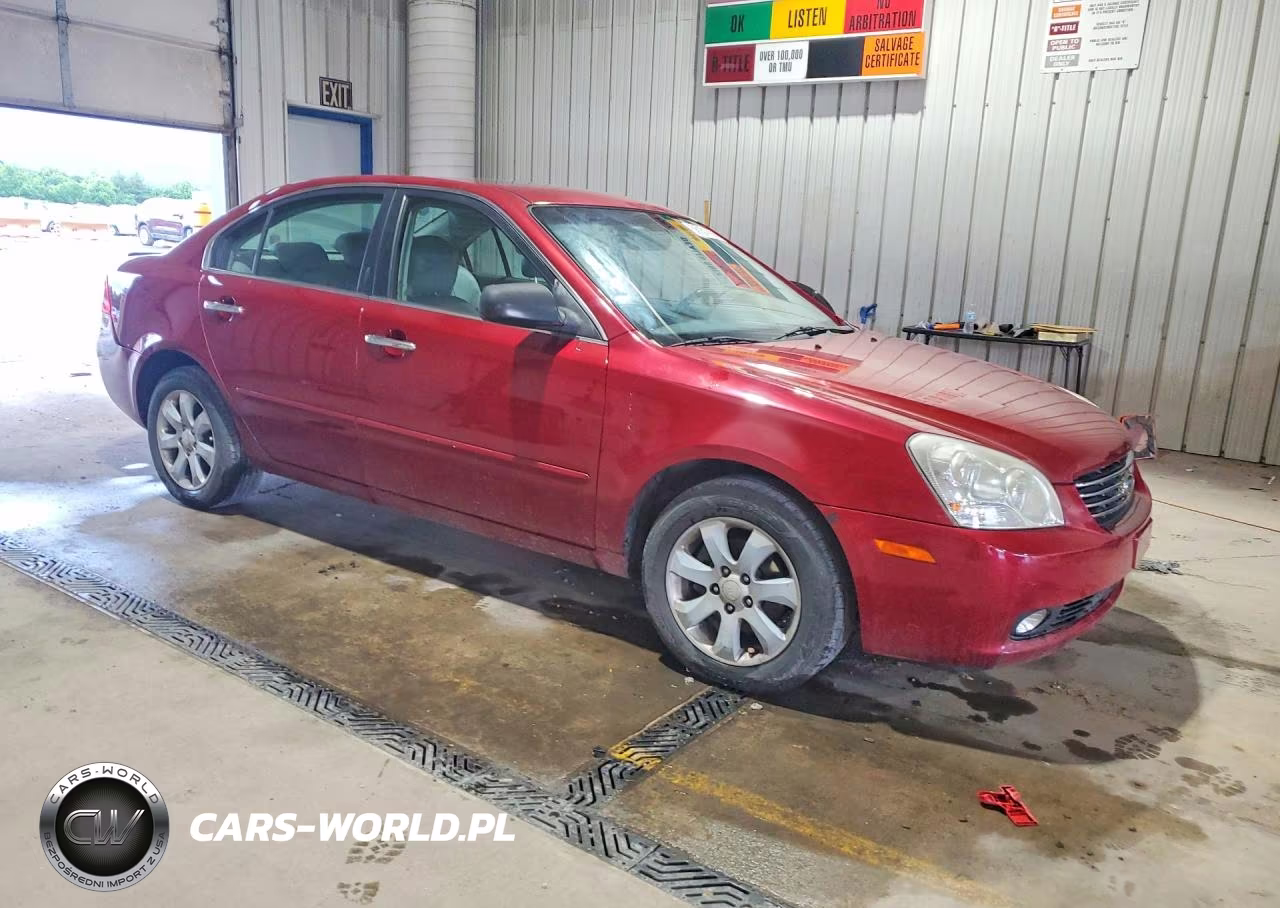 2007 Kia Optima Lx VIN:KNAGE124175157889 - 4