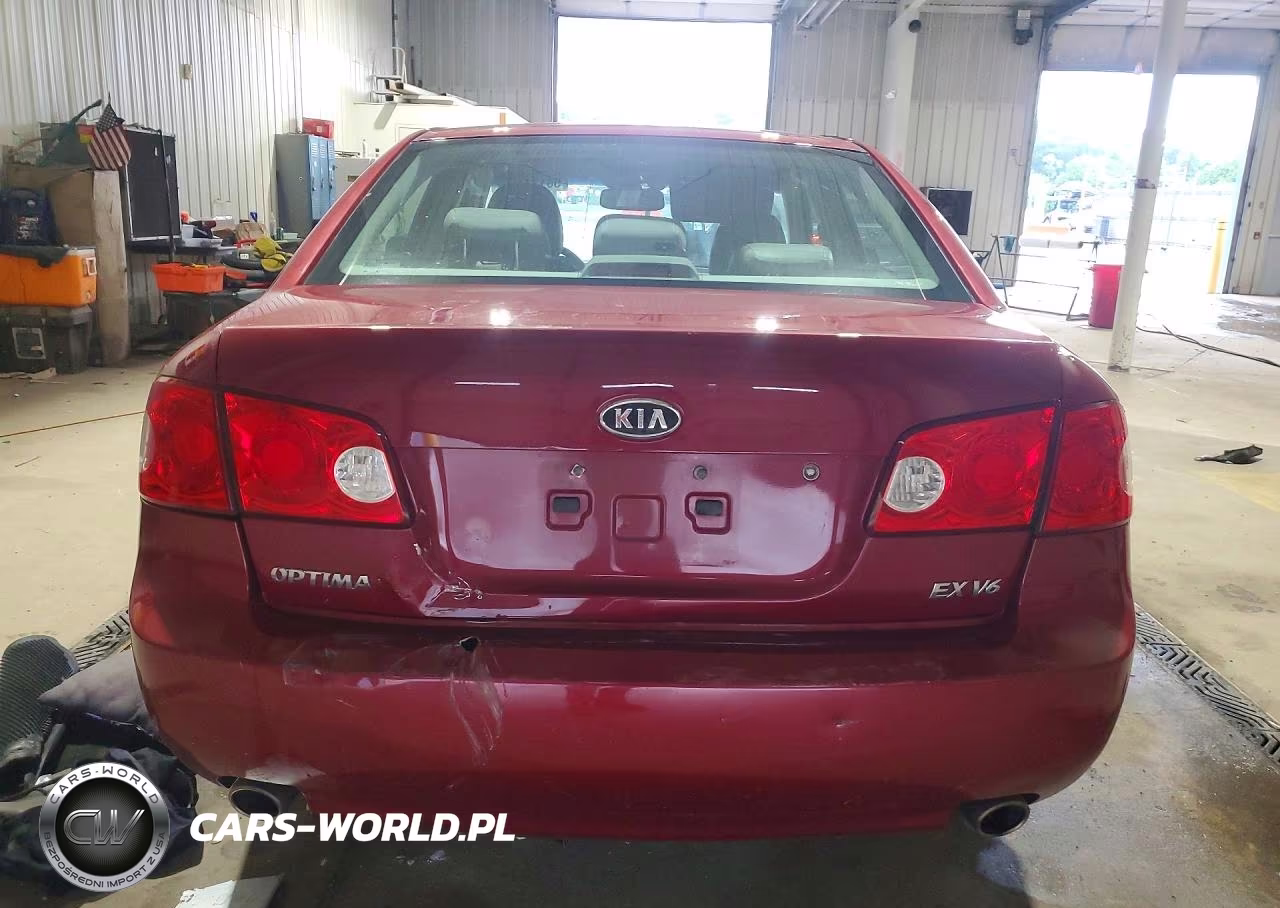 2007 Kia Optima Lx VIN:KNAGE124175157889 - 6