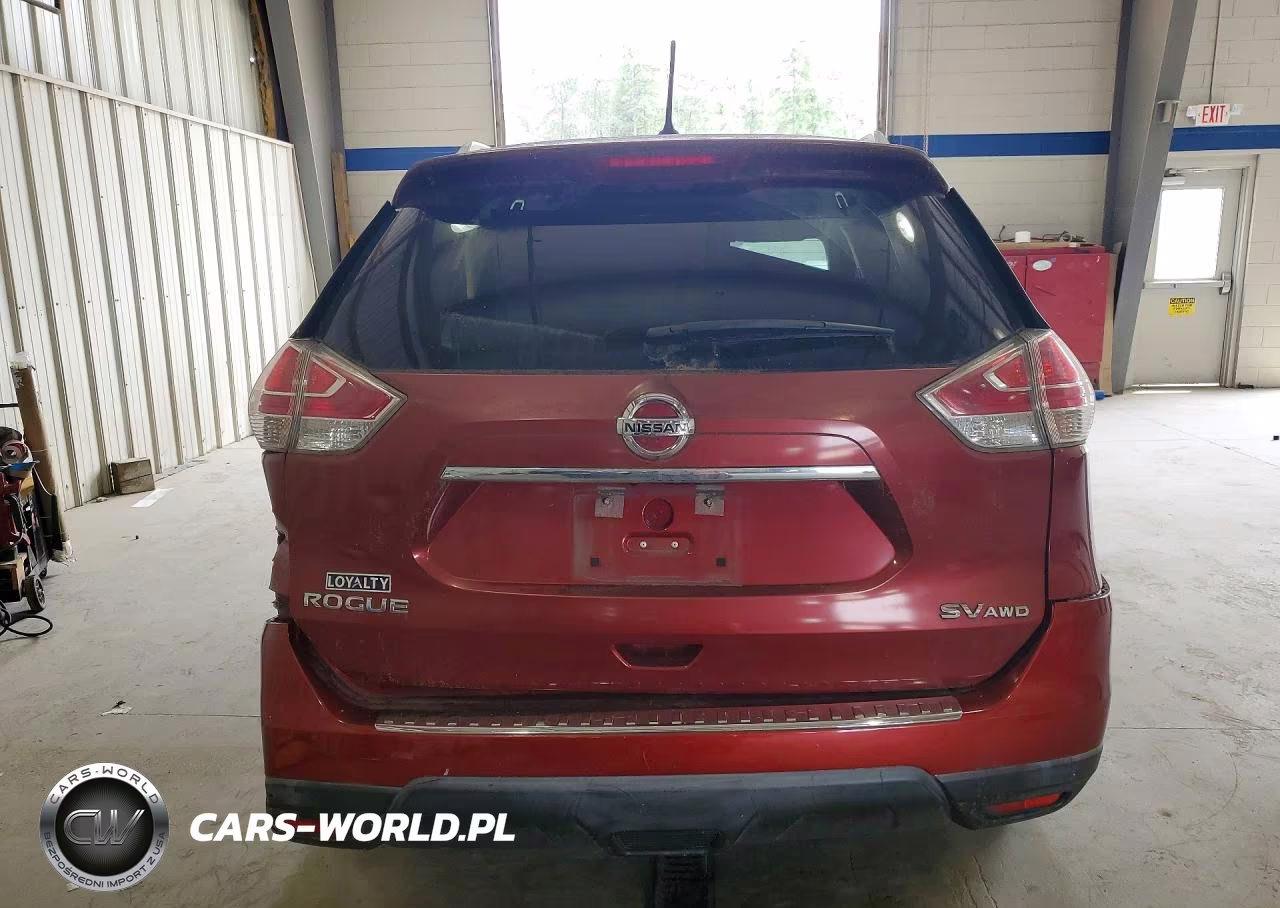 2015 Nissan Rogue Sv VIN:KNMAT2MV7FP506034 - 6