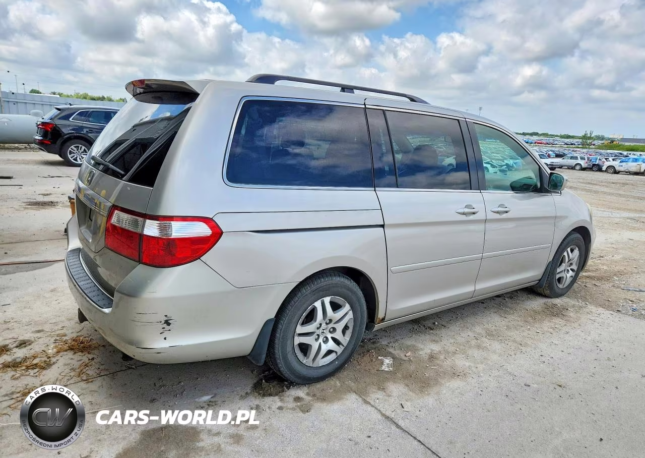 2005 Honda Odyssey Exl VIN:5FNRL38605B407138 - 3