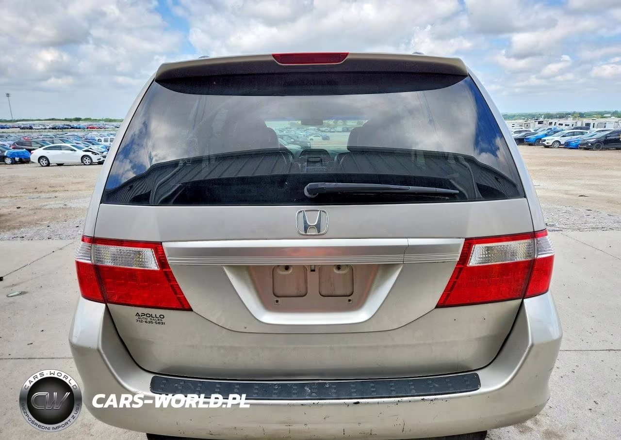 2005 Honda Odyssey Exl VIN:5FNRL38605B407138 - 6
