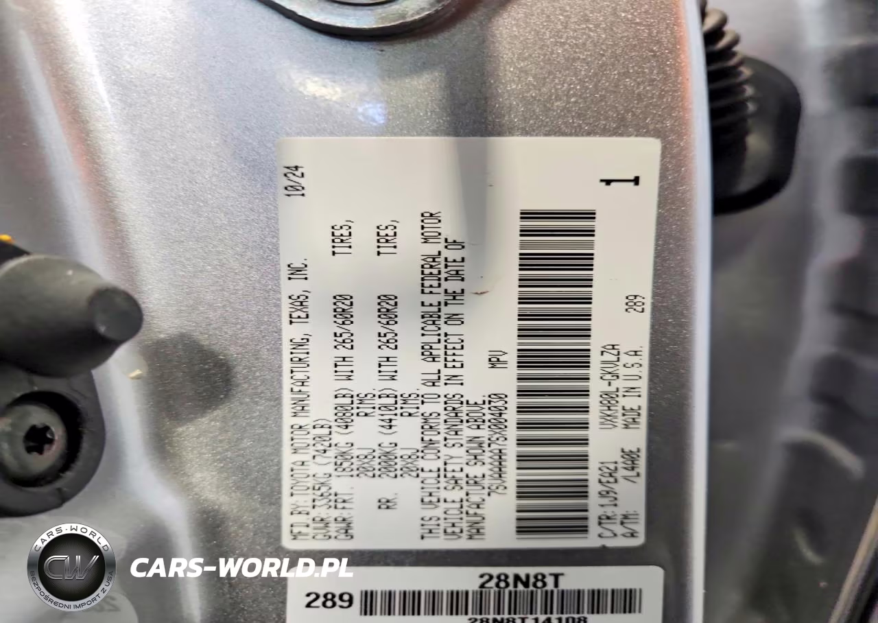 2025 Toyota Sequoia Limited VIN:7SVAAAAA7SX004030 - 14