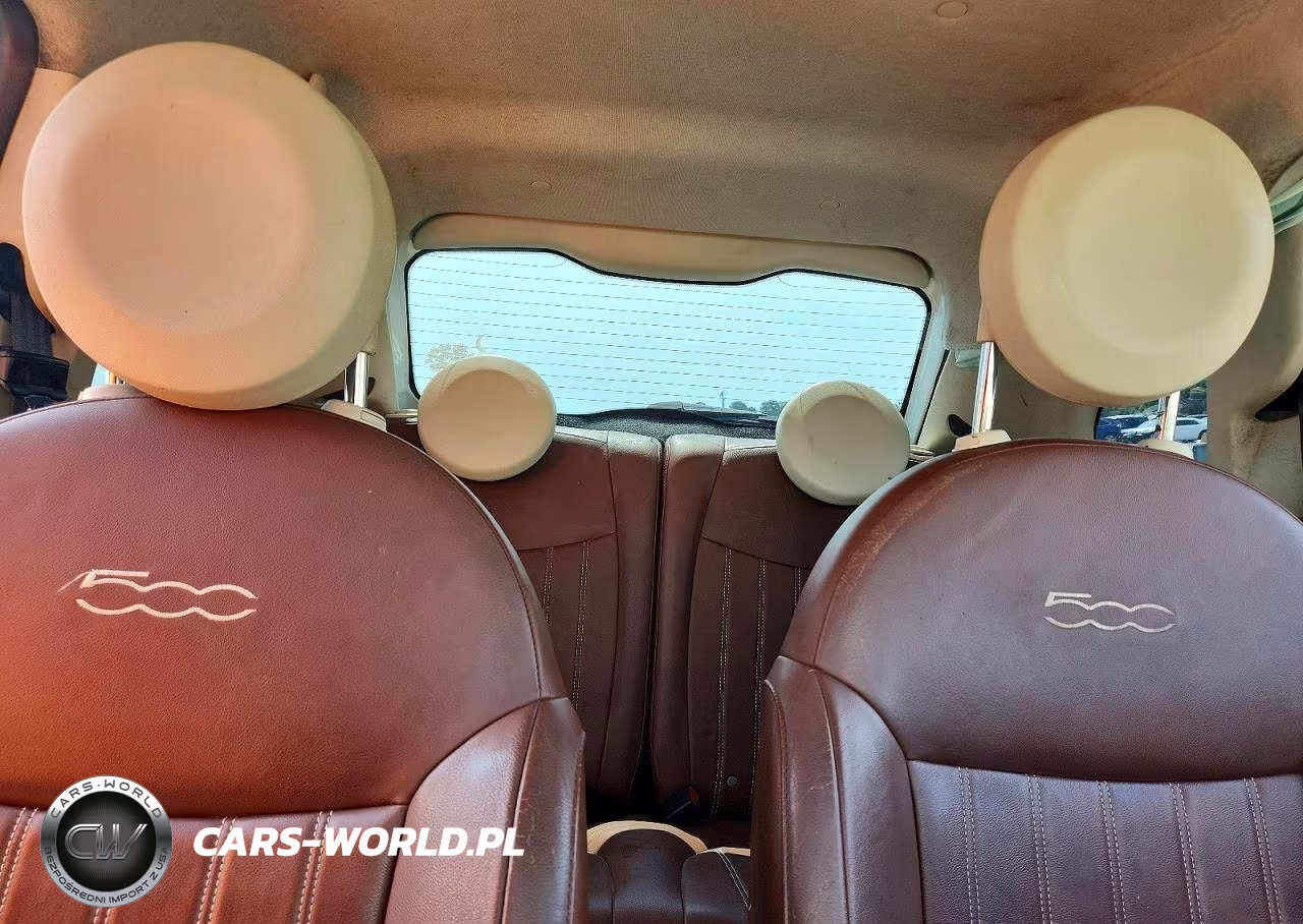 2015 Fiat 500 Lounge VIN:3C3CFFCRXFT570810 - 10
