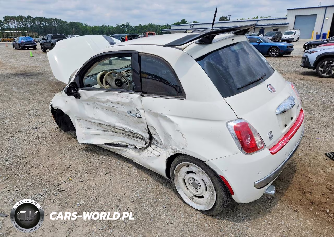 2015 Fiat 500 Lounge VIN:3C3CFFCRXFT570810 - 2