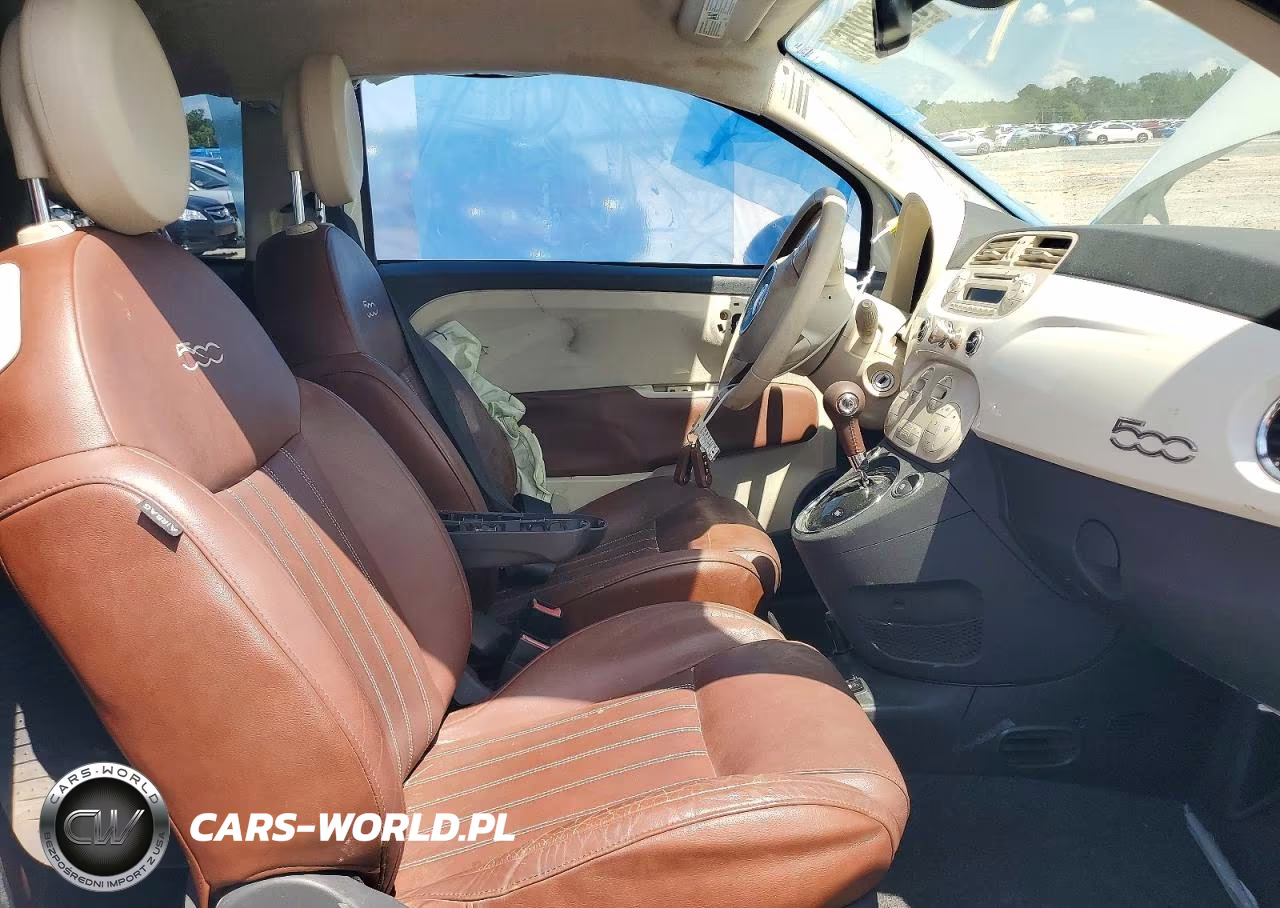 2015 Fiat 500 Lounge VIN:3C3CFFCRXFT570810 - 7