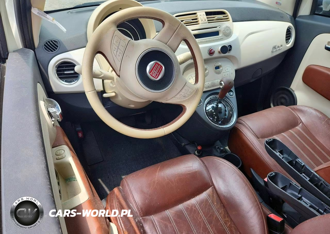 2015 Fiat 500 Lounge VIN:3C3CFFCRXFT570810 - 8