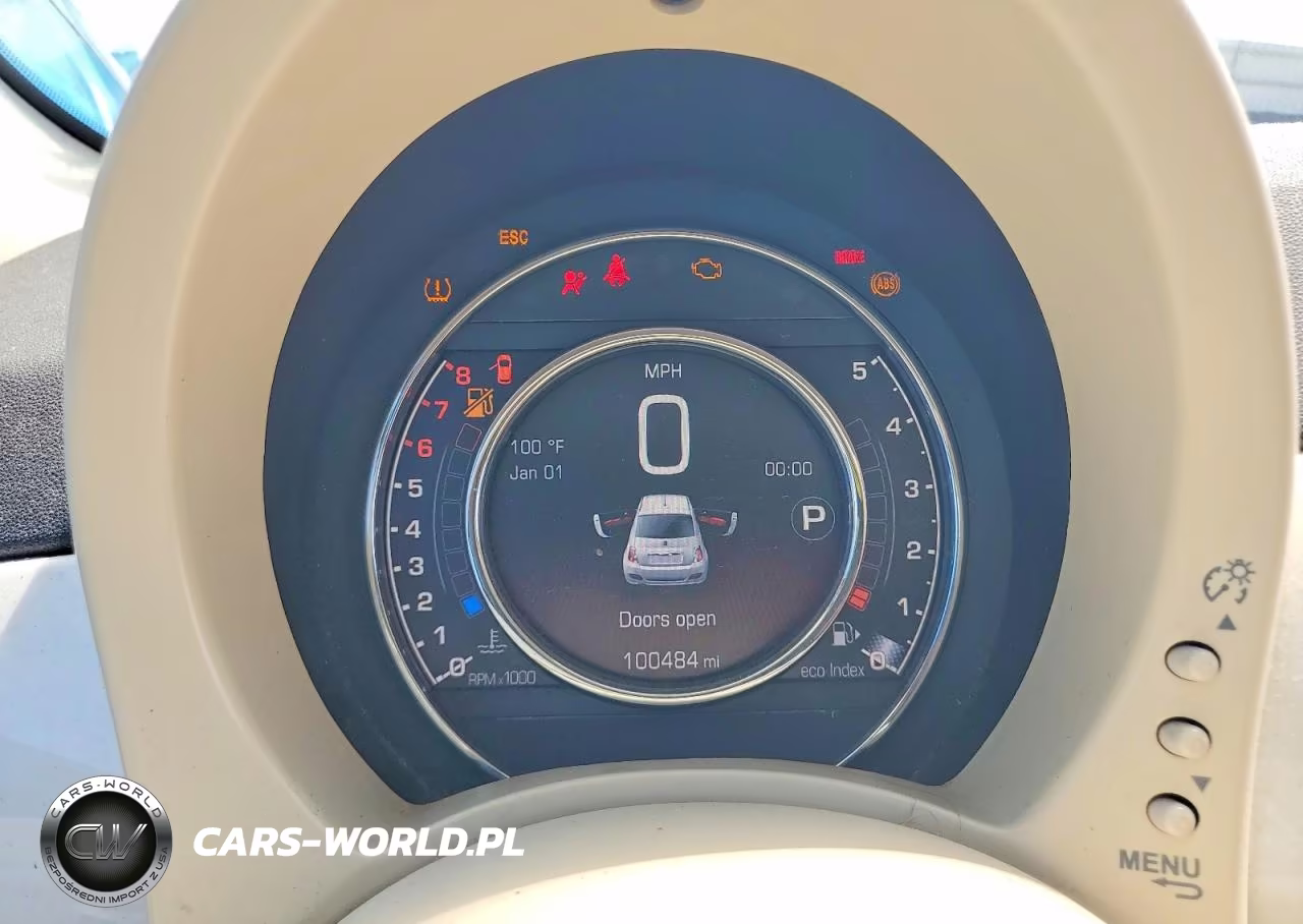 2015 Fiat 500 Lounge VIN:3C3CFFCRXFT570810 - 9