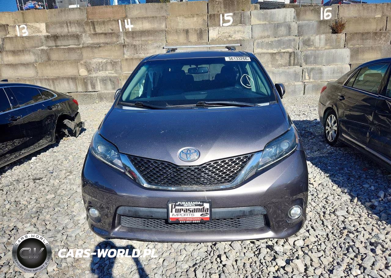2015 Toyota Sienna Sport VIN:5TDXK3DCXFS621492 - 5