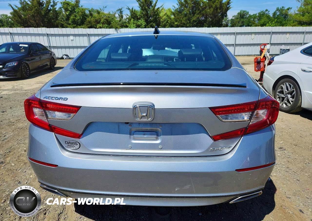 2022 Honda Accord Sport VIN:1HGCV1F32NA104675 - 6
